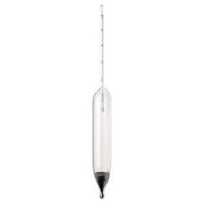 Picture of H-B Instrument B61807-4200 Ethyl Alcohol Glass Hydrometer, 0-20% Proof/0.2%