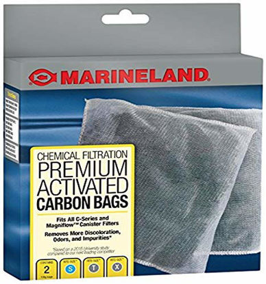 Picture of MarineLand Premium Activated Carbon Bags, for Chemical Filtration in Aquariums
