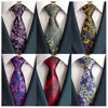 Picture of Adulove Men's Necktie Classic Silk Tie Woven Jacquard Neck Ties 6/9 / 12 PCS