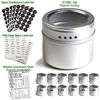 12 Magnetic Spice Tins & 2 Types of Spice Labels Authentic by Talented Kitch... 12 Magnetic Spice Tins & 2 Types of Spice Labels Authentic by Talented Kitch...