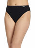 Picture of Jockey Women's Underwear Plus Size Elance French Cut - 3 Pack, Grey Heather/Charcoal Heather/Black, 8