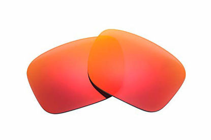 Picture of NicelyFit Polarized Replacement Lenses for Oakley Holbrook Sunglasses (Fire Red Mirror)