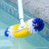 Picture of Blue Torrent 12" 360 Degree Brush Around Polypropylene Bristles Above and In-Ground Swimming Pool Wall and Floor Cleaning Brush Attachment Accessory