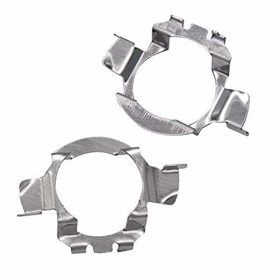 Picture of HUIQIAODS H7 LED Headlight Bulb Adapter Holder Socket For Jetta Mercedes-Benz Audi BMW E85 X5 New Bora Sagitar 2 Pack