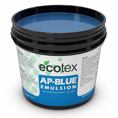 Picture of Ecotex AP Blue All Purpose Ready to Use Screen Printing Emulsion Pint - 16 oz.