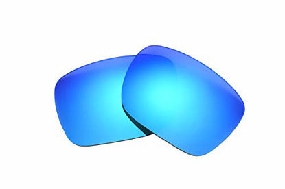 Picture of NicelyFit Polarized Replacement Lenses for Oakley Holbrook Sunglasses (Ice Blue Mirror)