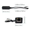 Picture of ANVISION 2-Pack Active 5V 2.4A PoE Splitter Adapter IEEE 802.3af Compliant Micro USB 48V to 5V/2.4A for Tablets, Dropcam or Raspberry Pi, IPC, IP Camera and More