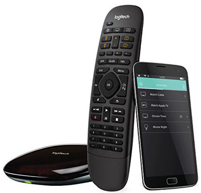 Picture of Logitech Harmony Companion All in One Remote Control for Smart Home and Entertainment Devices, Hub & App, Works With Alexa - Black