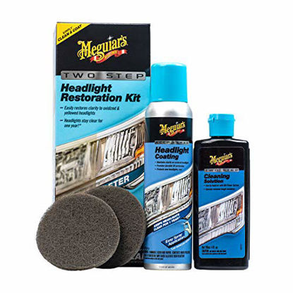 Picture of Meguiar's G2970 Two Step Headlight Restoration Kit, 4 fl. oz, 1 Pack