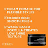Picture of Redken Brews Cream Pomade For Men, Medium Hold, Natural Finish 3.4 oz