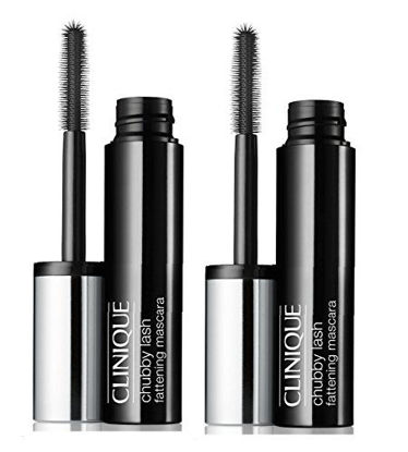 Picture of 2 Pcs CLINIQUE Chubby Lash Fattening Mascara in 01 Jumbo Jet Travel-Size Set 0.14oz/4ml