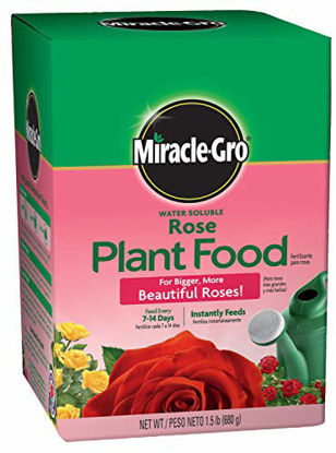 Picture of Miracle-Gro 2000221 Water Soluble Plant Food, 1.5-Pounds (Rose Fertilizer), 1.5 lb