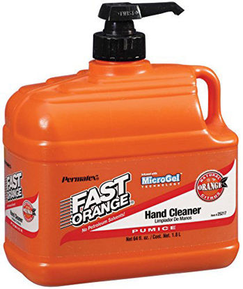 Picture of Permatex 25217 Fast Orange Pumice Lotion Hand Cleaner, 1/2 Gallon