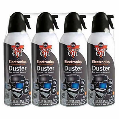 Picture of Dust-Off Compressed Gas Duster, Pack of 8