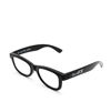 Picture of 2x GloFX Diffraction Glasses - Black (2 Pack) - Rave 3D Prism Light Diffracting Glasses