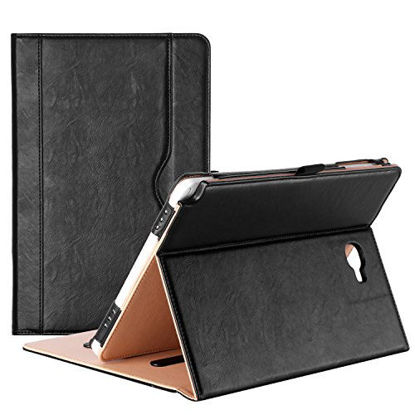 Picture of ProCase Galaxy Tab A 10.1 with S Pen Case 2016 Old Model - Stand Folio Case Cover for Galaxy Tab A 10.1 Inch Tablet with S Pen SM-P580, with Multiple Viewing Angles, Document Card Pocket - Black