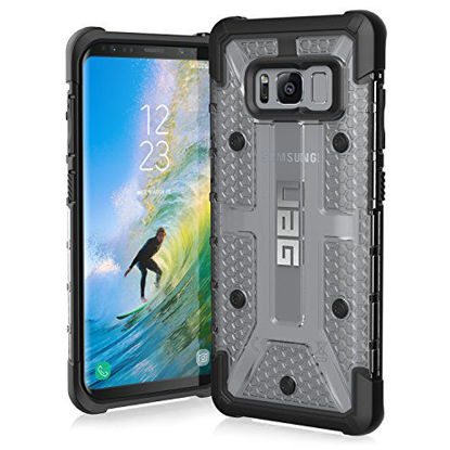 Picture of URBAN ARMOR GEAR UAG Samsung Galaxy S8 [5.8-Inch Screen] Plasma [Ice] Feather-Light Rugged Military Drop Tested Protective Cover