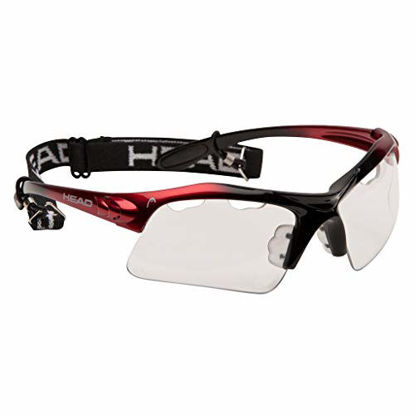 Picture of HEAD Racquetball Goggles - Raptor Anti Fog & Scratch Resistant Protective Eyewear w/UV Protection