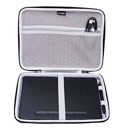 Picture of LTGEM EVA Hard Case Fit for Wacom Intuos Wireless Graphic Medium Tablet, Size 10.4"x 7.8" (CTL6100)