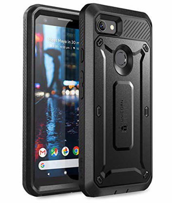 Picture of SUPCASE Unicorn Beetle Pro Series Designed for Google Pixel 3a Case, Full-Body Rugged Case with Built-in Screen Protector for Google Pixel 3a 2019 Release (Black)