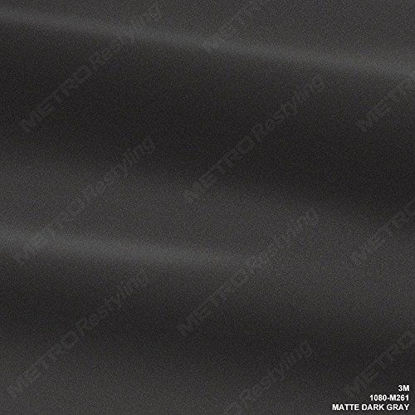 Picture of 3M 1080 M261 Matte Dark Gray 60in x 24in (10 Sq/ft) Car Wrap Vinyl Film