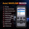 Picture of Autel ML629 OBD2 Scanner ABS SRS Engine Transmission Diagnoses OBD II Full Functions Upgraded Version of the ML619 for DIYers Professionals