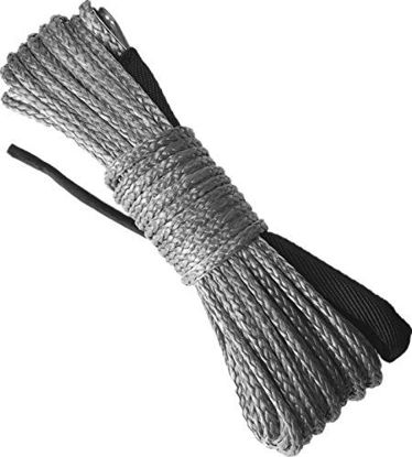 Picture of X-BULL SK75 1/4" x 49 Dyneema Synthetic Winch Rope 10000LBSGray