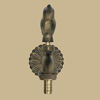 Picture of Outdoor Faucet Bird Spigot Solid Brass Antique Finish Garden Tap Bibcock Hose Not Included