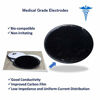 Picture of 20 Pieces TENS Electrodes Pad Replacement Pad for TENS Unit TENS Electrode Pad