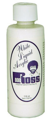 Picture of Bob Ross R6751 118-Ml Liquid Acrylic White, 4oz/118ml