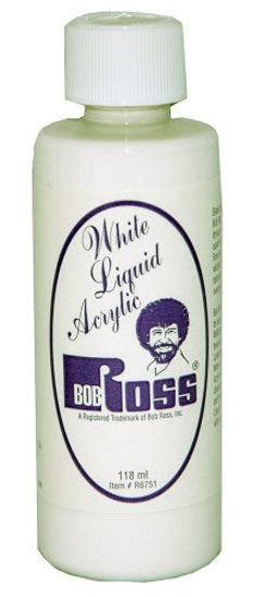 Picture of Bob Ross R6751 118-Ml Liquid Acrylic White, 4oz/118ml