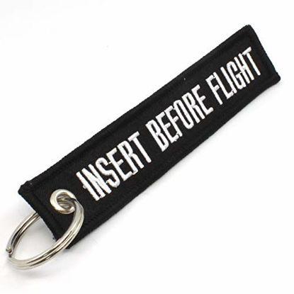 Picture of Rotary13B1 Insert Before Flight - Keychain - Black
