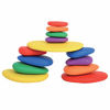 Picture of Rainbow Pebbles - LAD-208 - Sorting and Stacking Stones with Activity Cards - In Home Learning Toy for Early Math
