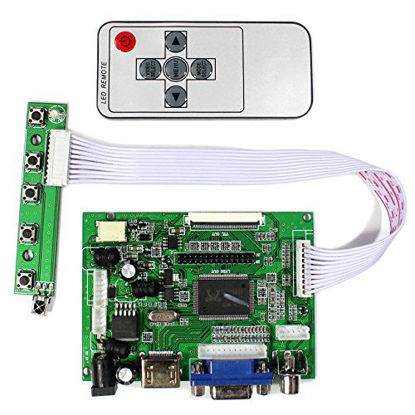 Picture of HDMI VGA 2AV LCD Controller Board for 6.5" AT065TN14 7" AT070TN92 AT070TN94 8" AT080TN64 9" AT090TN12 800x480 50Pins LCD Screen