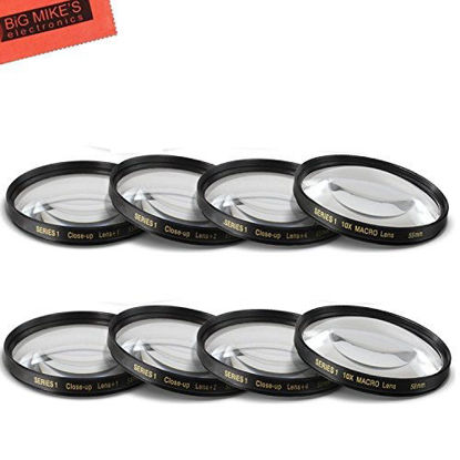 Picture of 55mm and 58mm Close-Up Filter Set (+1, 2, 4 and +10 Diopters) Magnification Kit for Nikon D5600, D3400 DSLR Camera with Nikon 18-55mm f/3.5-5.6G VR AF-P DX and Nikon 70-300mm f/4.5-6.3G ED