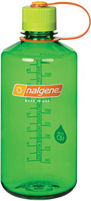 Picture of Nalgene Tritan Narrow Mouth BPA-Free Water Bottle, Melon Ball, 32 oz (342025)