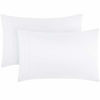 Picture of Mellanni Luxury Pillowcase Set - Brushed Microfiber 1800 Bedding - Wrinkle, Fade, Stain Resistant (Set of 2 Standard/Queen Size 20"x30", White)