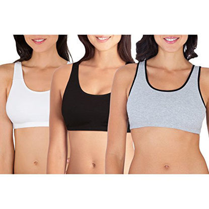 Picture of Fruit of the Loom Womens Built Up Tank Style Sports Bra