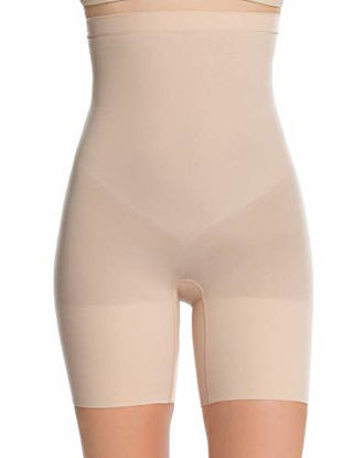 Picture of Spanx Higher Power Shorts Soft Nude 1X