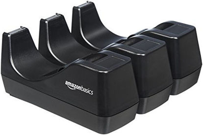 Picture of Amazon Basics Office Desk Tape Dispenser - 3-Pack