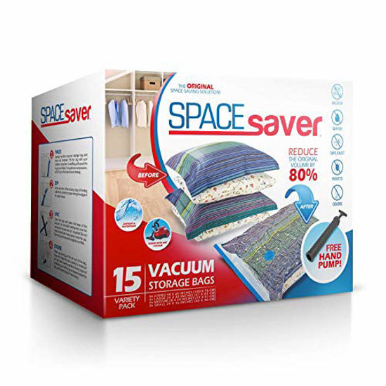 GetUSCart Spacesaver Premium Vacuum Storage Bags (3 x Small, 4 x