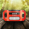 Picture of Duronic AM/FM Radio APEX | Charge 3 Ways: Solar, Wind Up, USB | Dynamo Crank Rechargeable | Headphone Jack | Portable | Alarm Clock | Torch | Back-lit Digital Display | Emergency Use, Camping, Hiking
