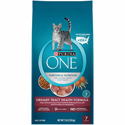 Picture of Purina ONE High Protein Dry Cat Food, Urinary Tract Health Formula - 7 lb. Bag