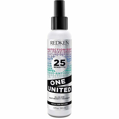 Picture of Redken One United Multi-Benefit Treatment Spray Leave-In Conditioner and Heat Protectant, 5 Ounce
