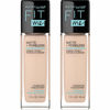 Picture of Maybelline Fit Me Matte + Poreless Liquid Foundation Makeup, Classic Ivory, 2 COUNT Oil-Free Foundation