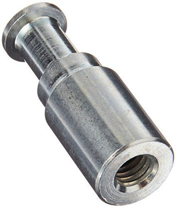 Picture of Manfrotto 186 3/8-Inch Female to 5/8-Inch Stud 50mm Long Adapter - Replaces 3357,Aluminum