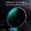 Picture of 86mm Circular Polarizers Filter, K&F Concept 86MM Circular Polarizer Filter HD 18 Layer Super Slim Multi Coated CPL Lens Filter