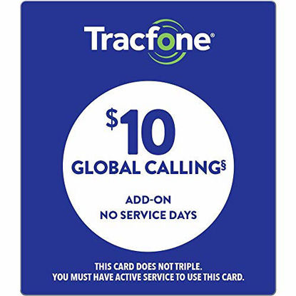 Picture of TracFone Wireless Global Calling Card - Enables Global International Calling - No Service Days, Does Not Include Service Minutes (Mail Delivery)