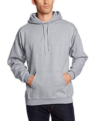 Picture of Hanes Men's Pullover Ultimate Heavyweight Fleece Hoodie, Light Steel, 3X-Large