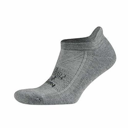 Picture of Balega Hidden Comfort No-Show Running Socks for Men and Women (1 Pair), Charcoal, Medium